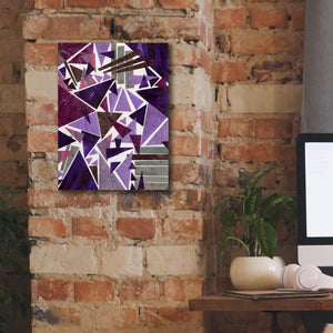 'Purple Dream II' by Regina Moore, Canvas Wall Art,12 x 16