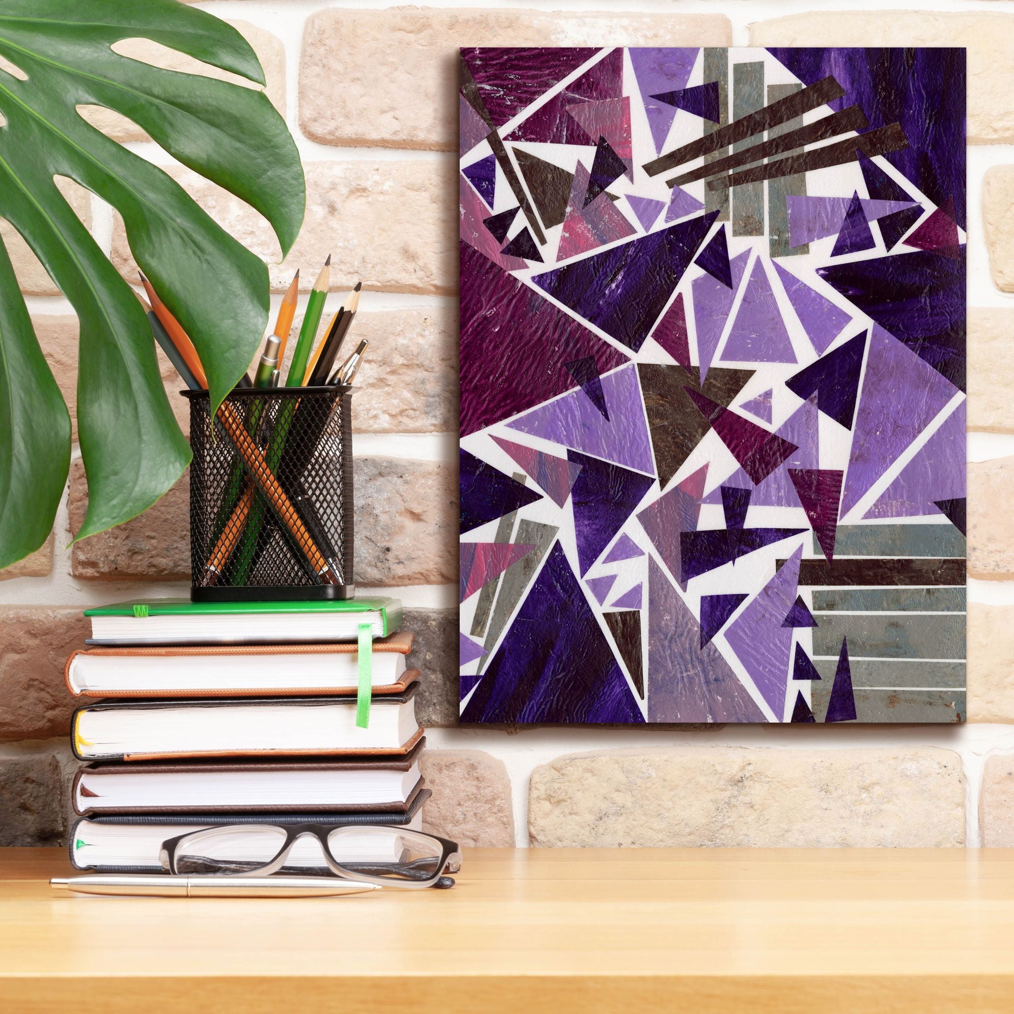 'Purple Dream II' by Regina Moore, Canvas Wall Art,12 x 16