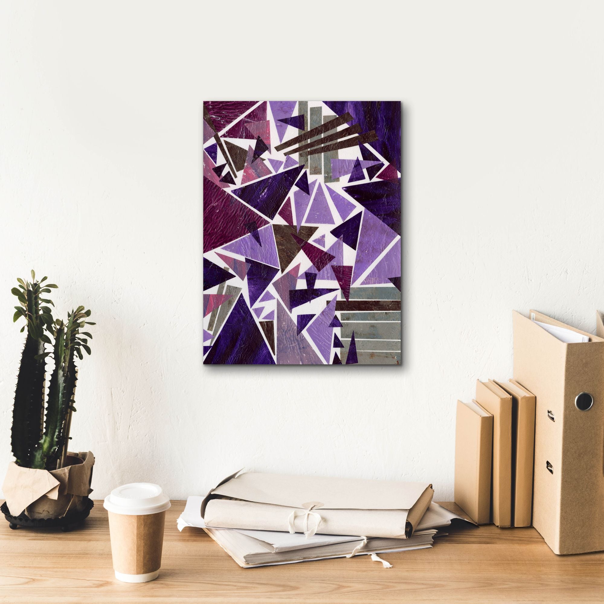 'Purple Dream II' by Regina Moore, Canvas Wall Art,12 x 16
