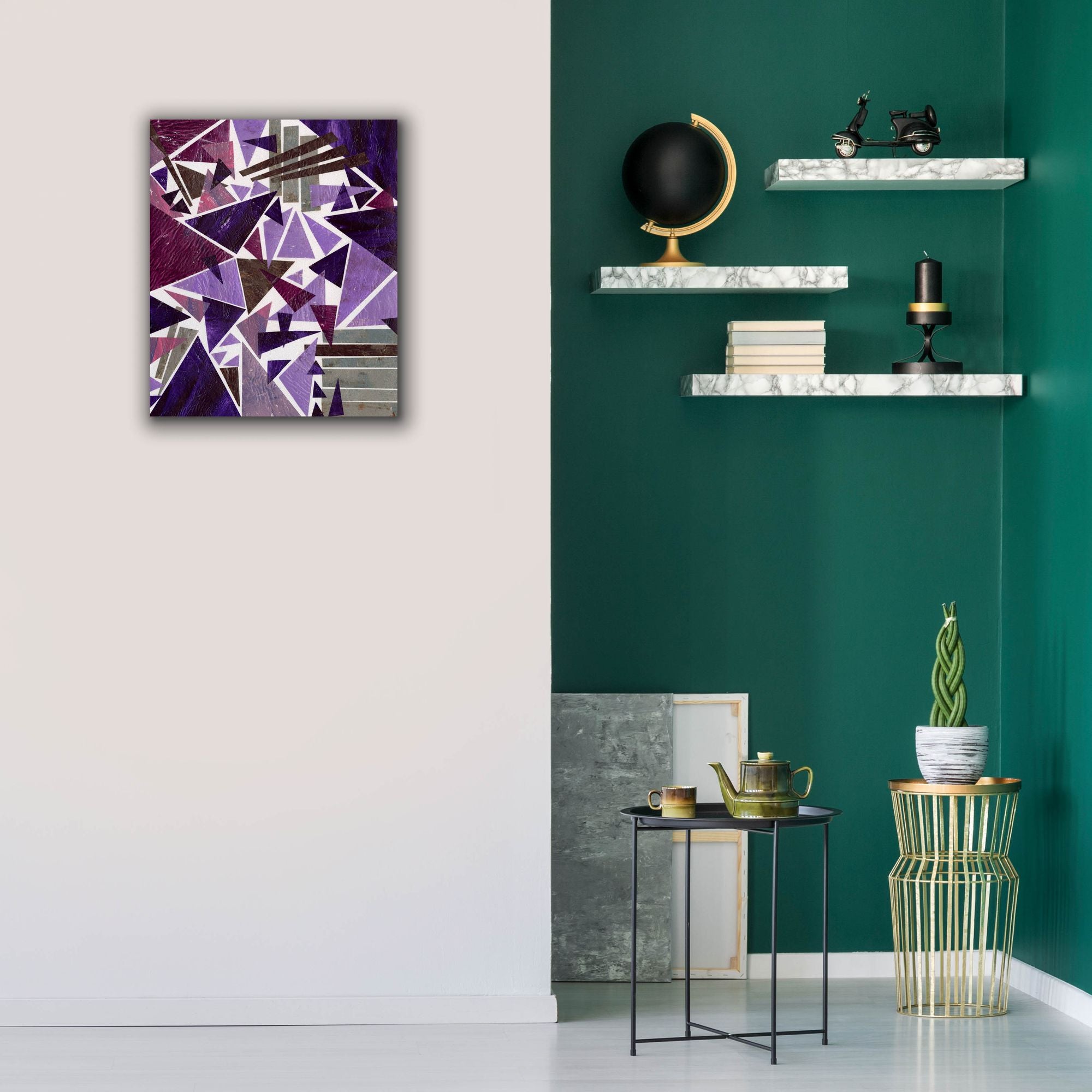 'Purple Dream II' by Regina Moore, Canvas Wall Art,20 x 24