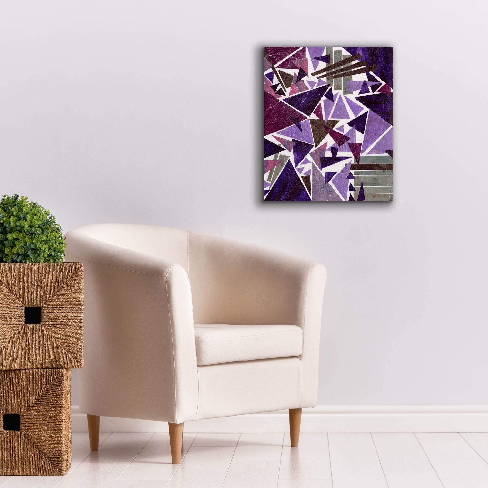 'Purple Dream II' by Regina Moore, Canvas Wall Art,20 x 24