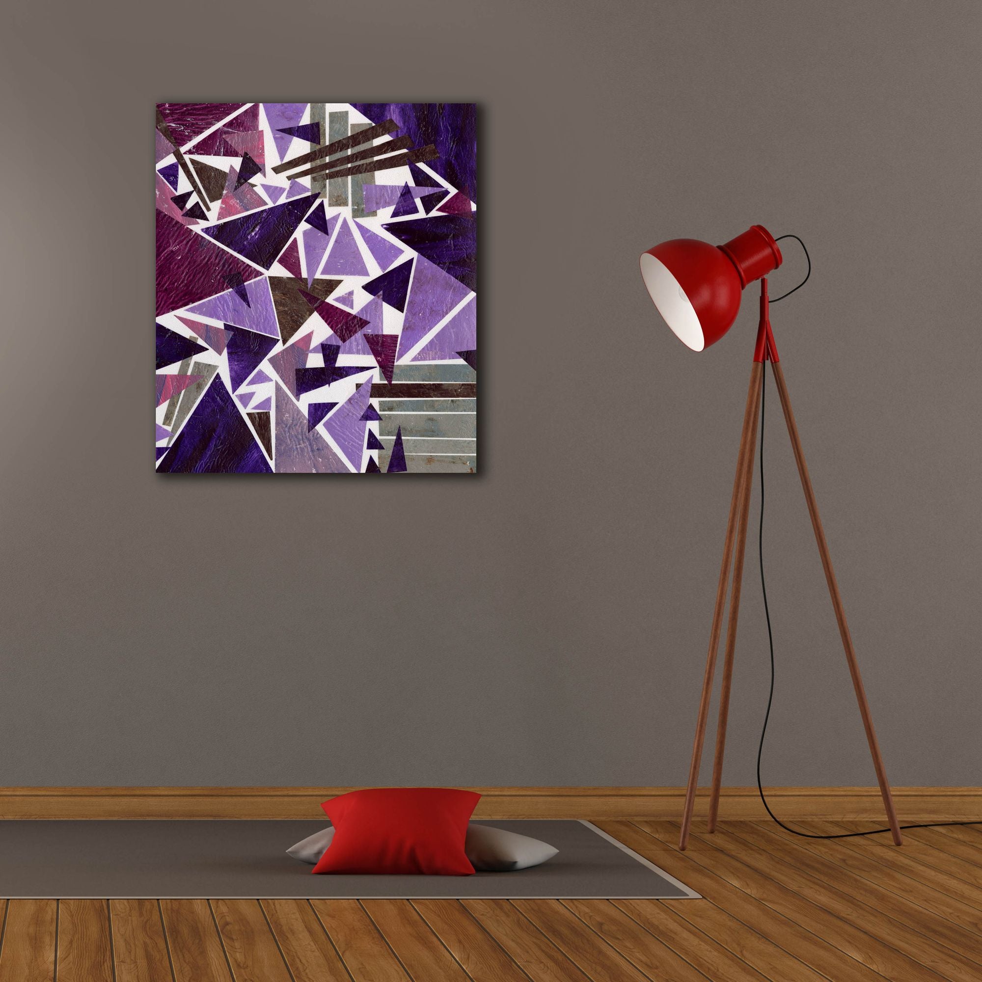 'Purple Dream II' by Regina Moore, Canvas Wall Art,26x30