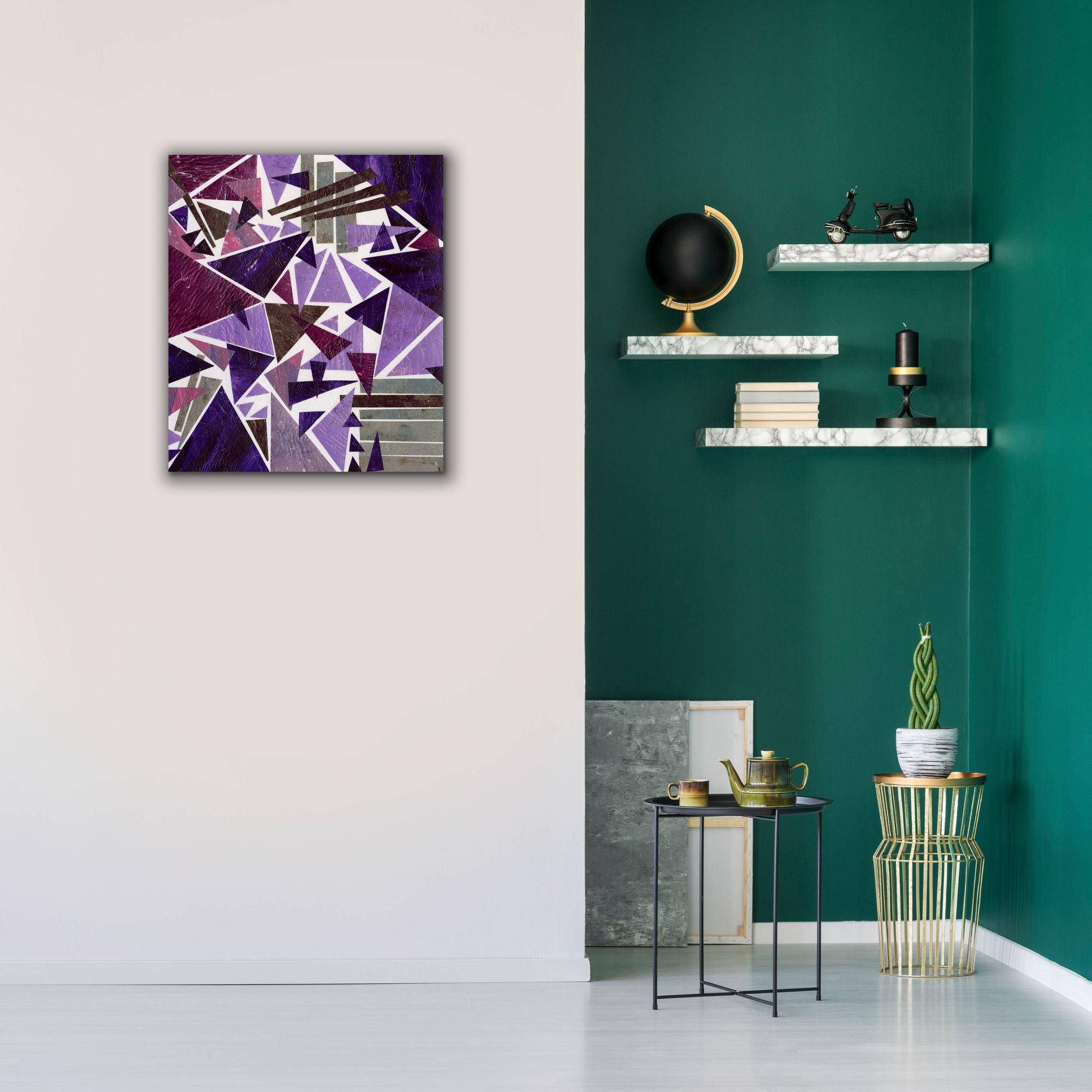 'Purple Dream II' by Regina Moore, Canvas Wall Art,26x30