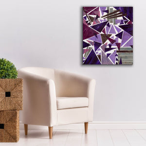 'Purple Dream II' by Regina Moore, Canvas Wall Art,26x30