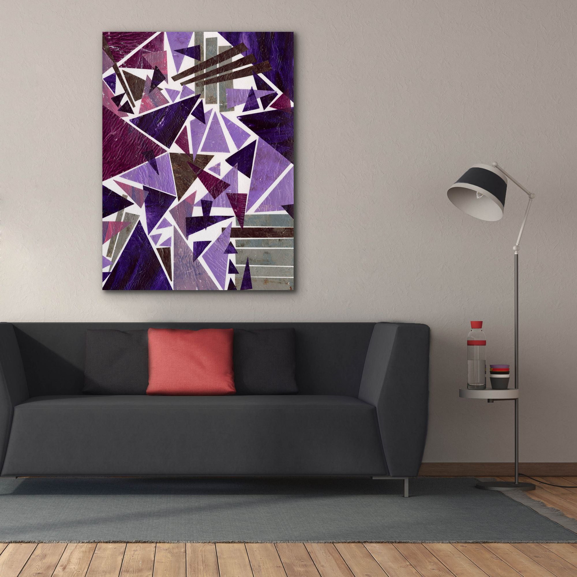 'Purple Dream II' by Regina Moore, Canvas Wall Art,40x54