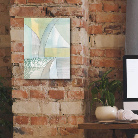 Image of 'Mint Reflection II' by Regina Moore, Canvas Wall Art,12 x 16
