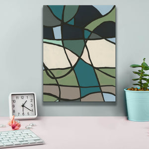 'Multicolor Stained Glass I' by Regina Moore, Canvas Wall Art,12 x 16