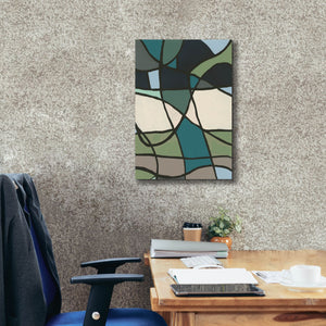 'Multicolor Stained Glass I' by Regina Moore, Canvas Wall Art,18 x 26