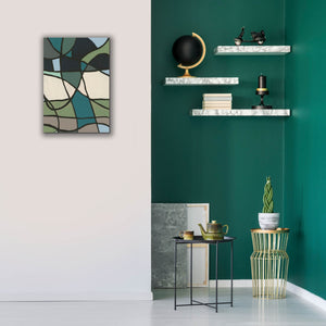 'Multicolor Stained Glass I' by Regina Moore, Canvas Wall Art,18 x 26