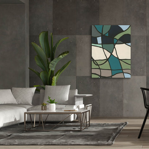 Image of 'Multicolor Stained Glass I' by Regina Moore, Canvas Wall Art,40x54