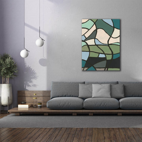 Image of 'Multicolor Stained Glass II' by Regina Moore, Canvas Wall Art,40x54