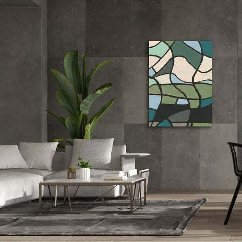Image of 'Multicolor Stained Glass II' by Regina Moore, Canvas Wall Art,40x54
