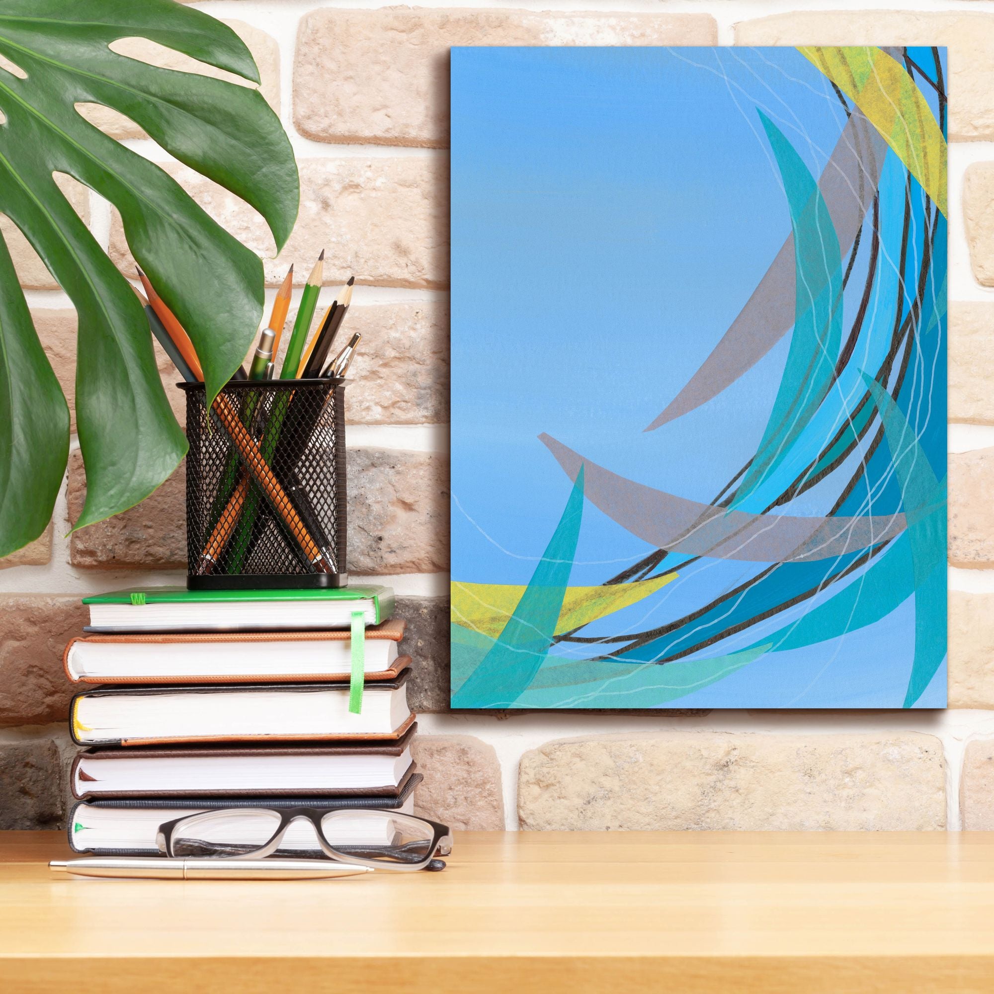 'Circulating Flow II' by Regina Moore, Canvas Wall Art,12 x 16