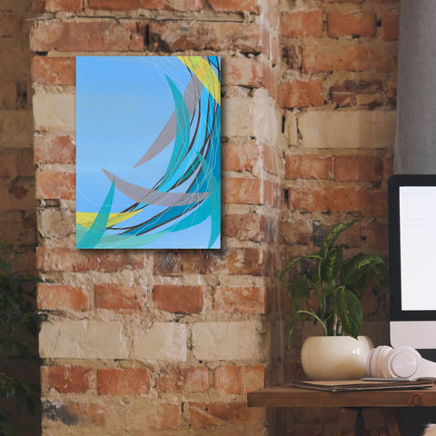 Image of 'Circulating Flow II' by Regina Moore, Canvas Wall Art,12 x 16