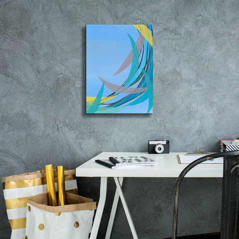 Image of 'Circulating Flow II' by Regina Moore, Canvas Wall Art,12 x 16