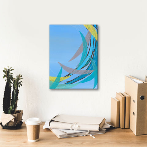 Image of 'Circulating Flow II' by Regina Moore, Canvas Wall Art,12 x 16