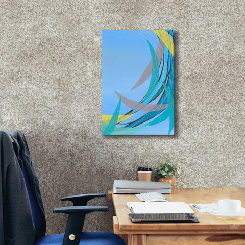 Image of 'Circulating Flow II' by Regina Moore, Canvas Wall Art,18 x 26