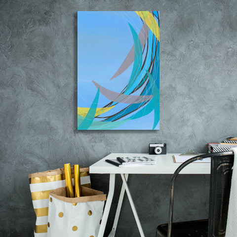 Image of 'Circulating Flow II' by Regina Moore, Canvas Wall Art,18 x 26