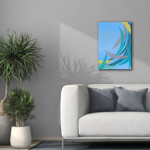 Image of 'Circulating Flow II' by Regina Moore, Canvas Wall Art,18 x 26