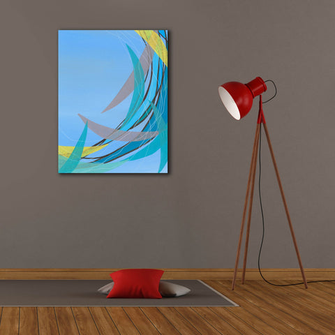 Image of 'Circulating Flow II' by Regina Moore, Canvas Wall Art,26 x 34