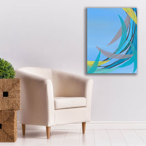 'Circulating Flow II' by Regina Moore, Canvas Wall Art,26 x 34
