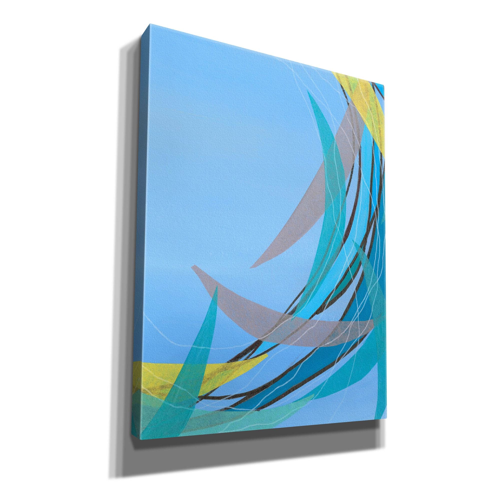 'Circulating Flow II' by Regina Moore, Canvas Wall Art