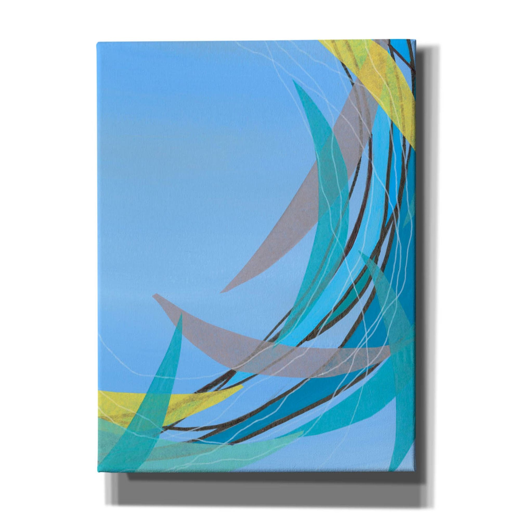 'Circulating Flow II' by Regina Moore, Canvas Wall Art