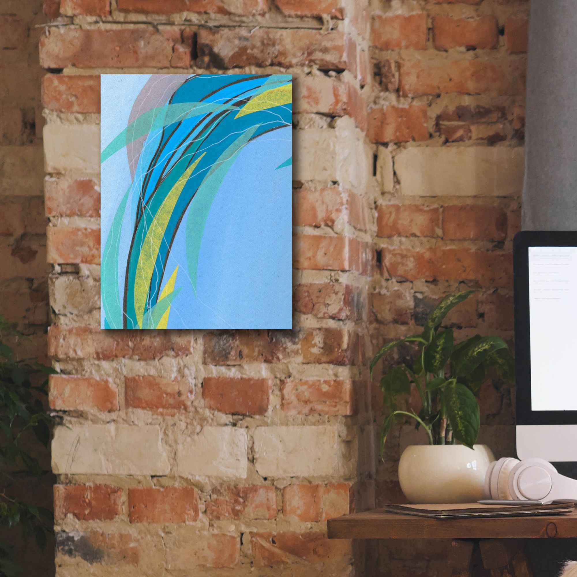 'Circulating Flow III' by Regina Moore, Canvas Wall Art,12 x 16