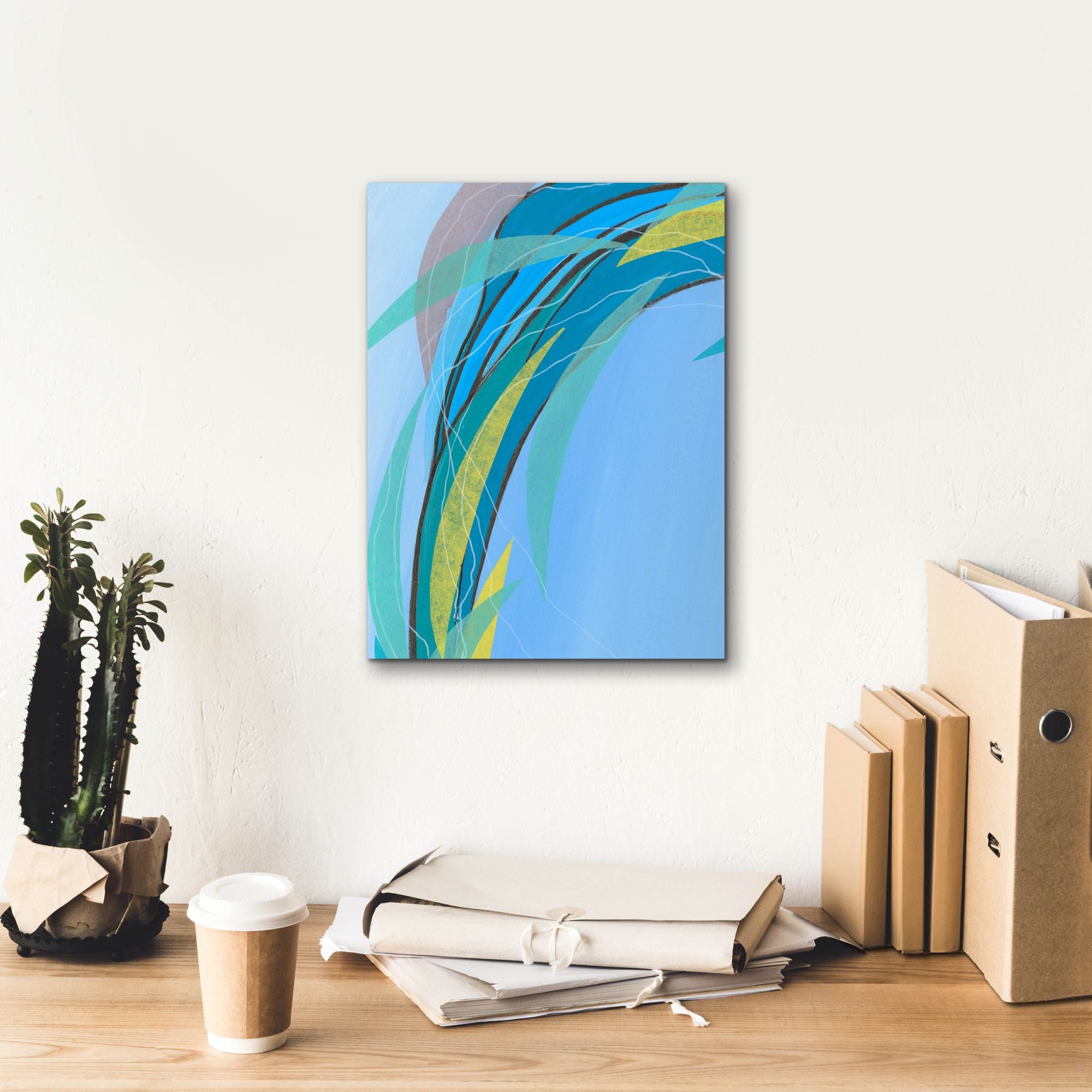 'Circulating Flow III' by Regina Moore, Canvas Wall Art,12 x 16