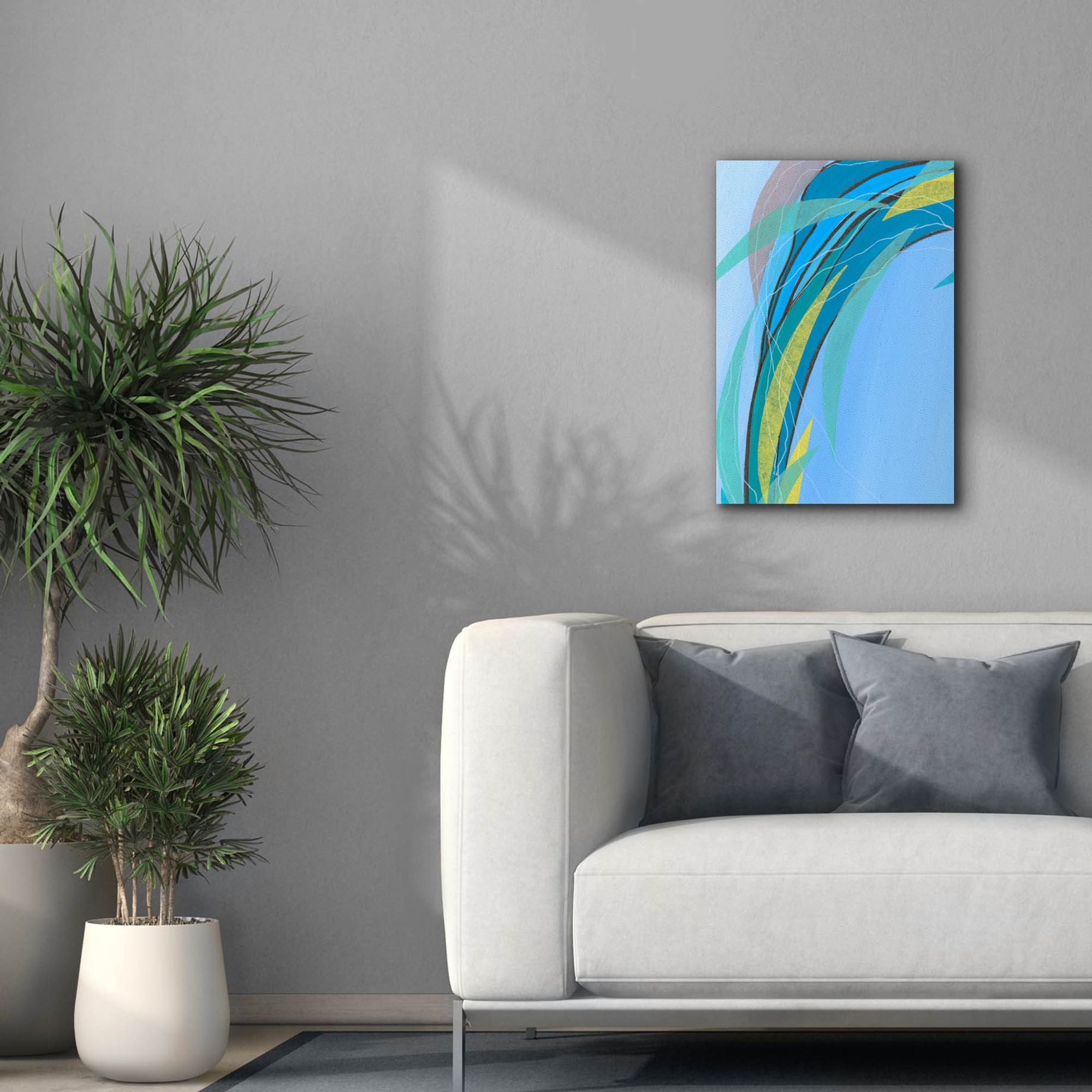 'Circulating Flow III' by Regina Moore, Canvas Wall Art,18 x 26
