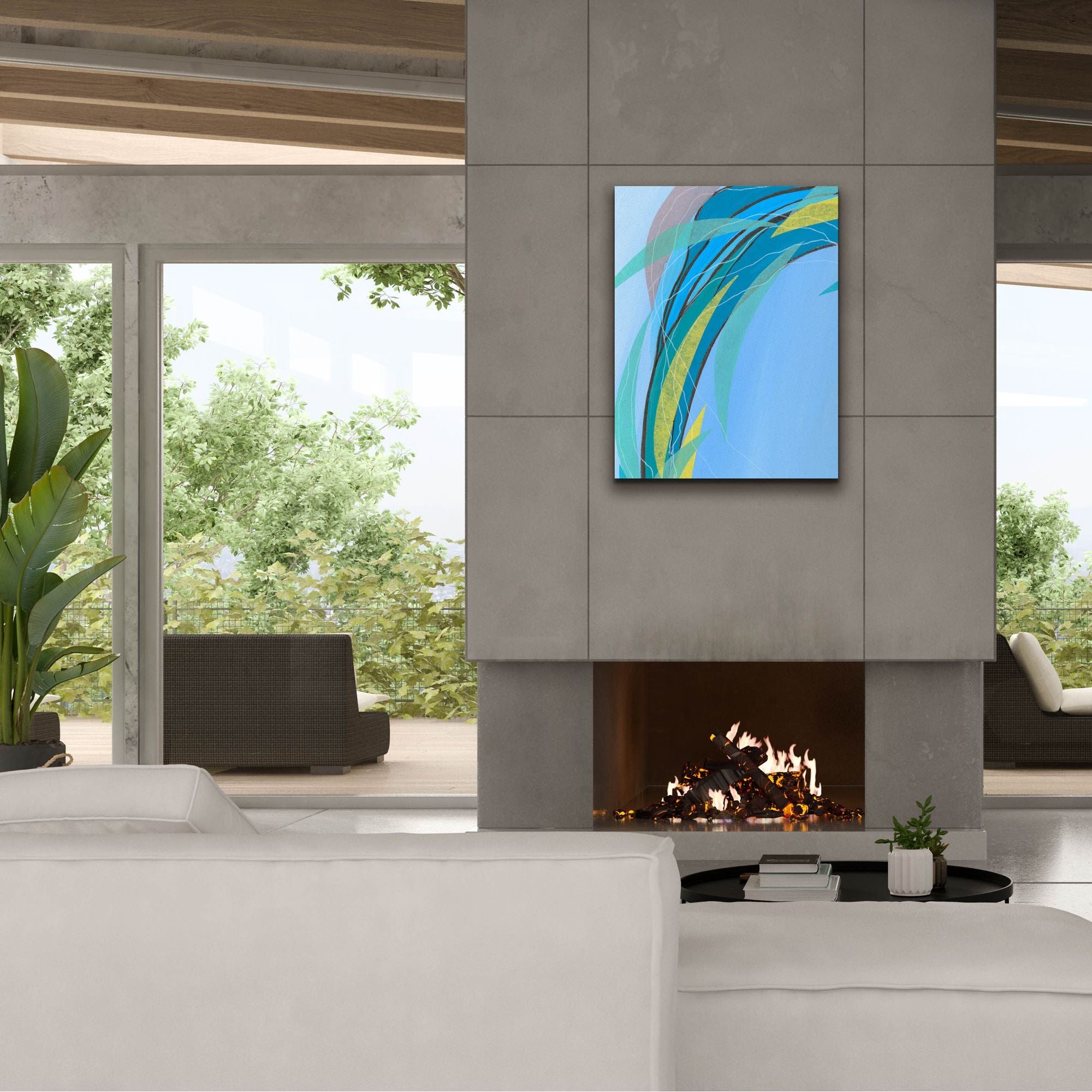 'Circulating Flow III' by Regina Moore, Canvas Wall Art,26 x 34