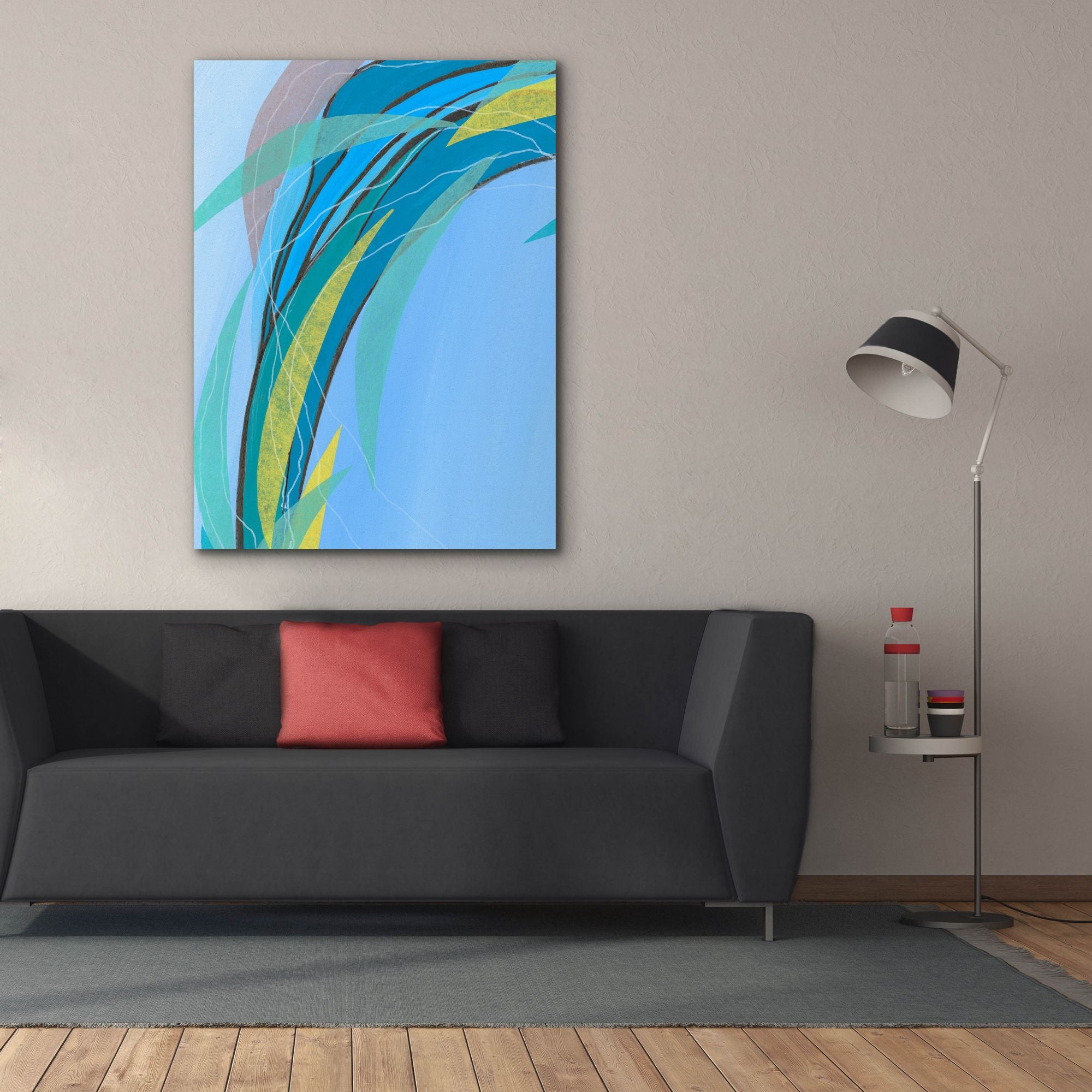 'Circulating Flow III' by Regina Moore, Canvas Wall Art,40x54