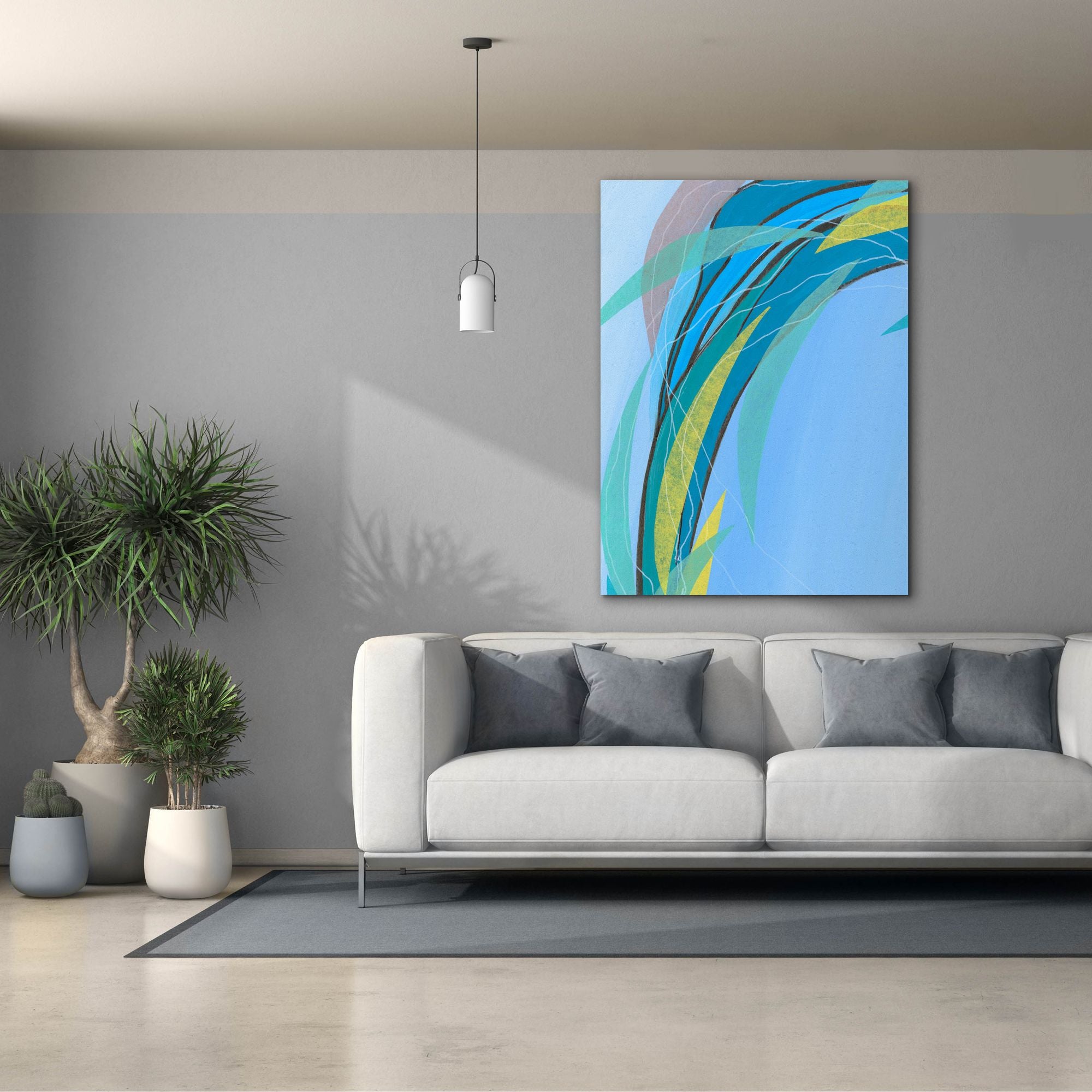 'Circulating Flow III' by Regina Moore, Canvas Wall Art,40x54