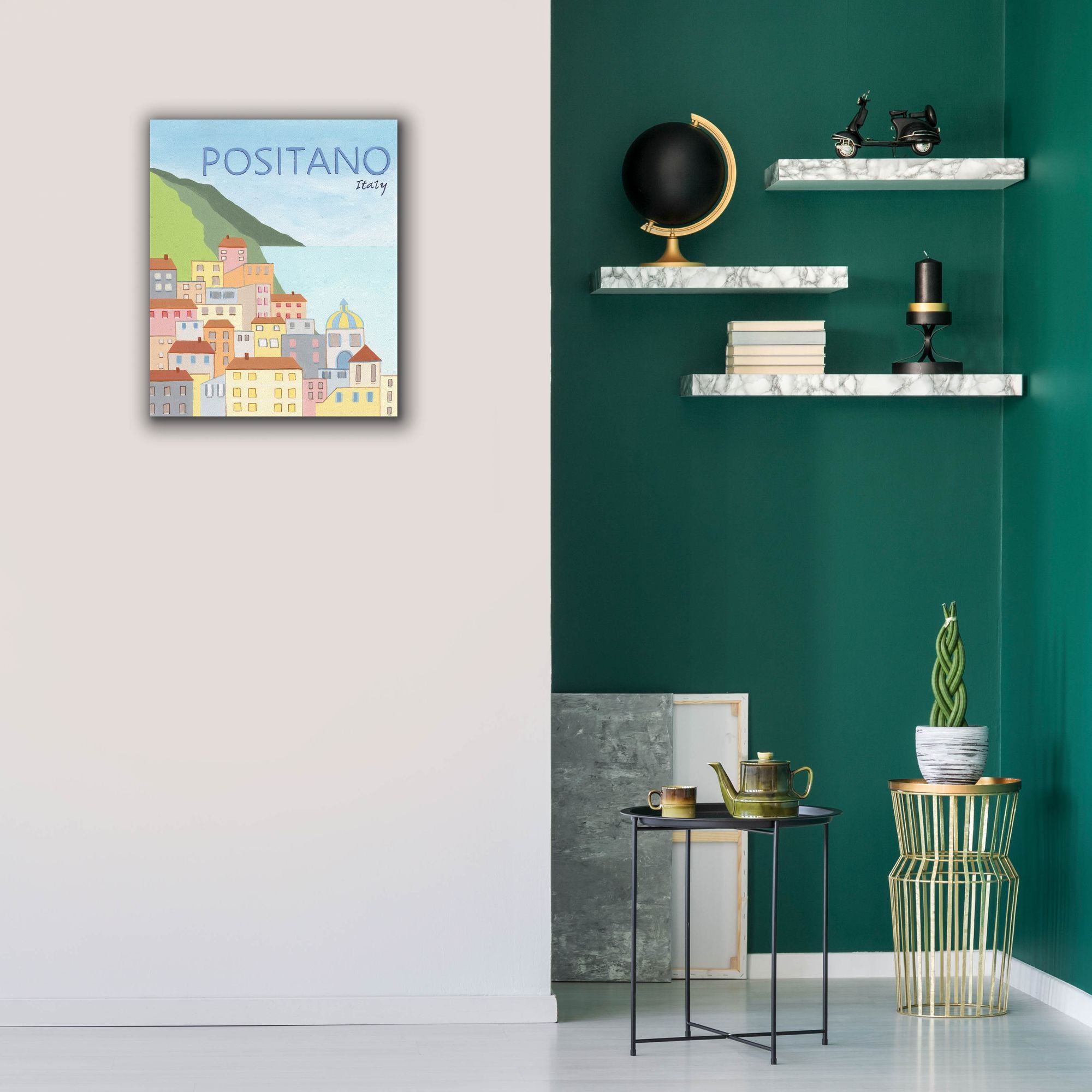 'Living by the Sea I' by Regina Moore, Canvas Wall Art,20 x 24