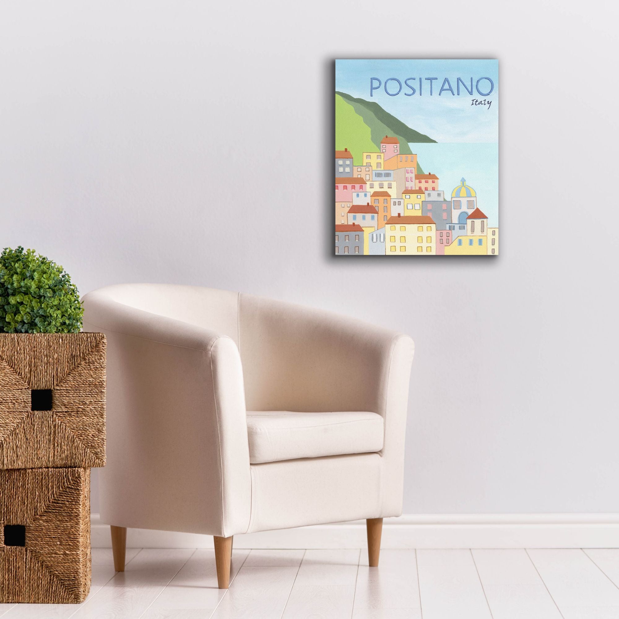 'Living by the Sea I' by Regina Moore, Canvas Wall Art,20 x 24