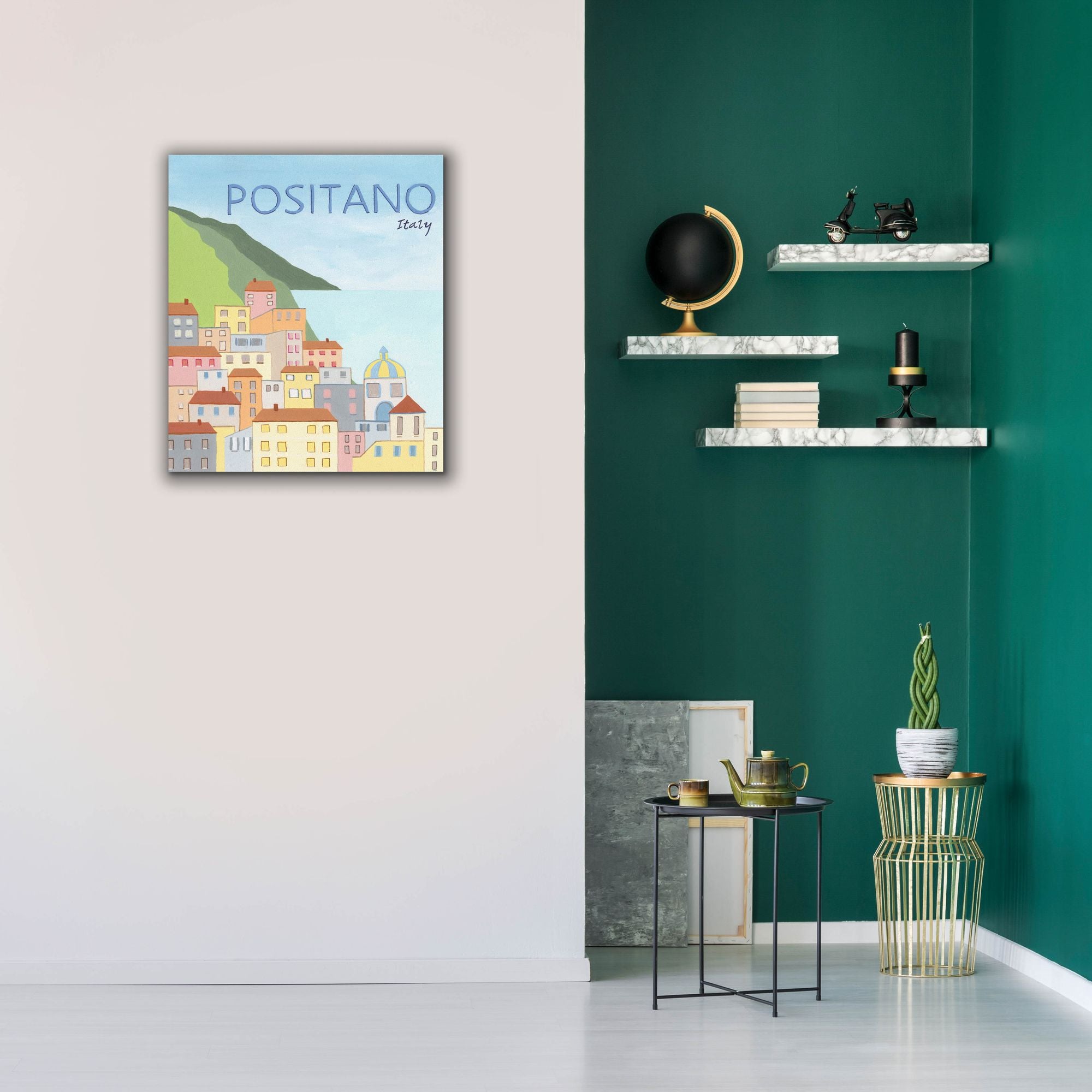 'Living by the Sea I' by Regina Moore, Canvas Wall Art,26x30