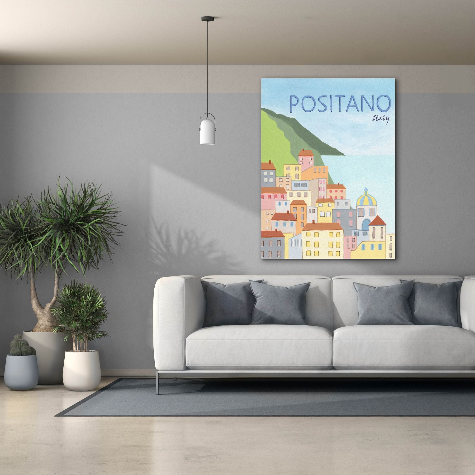 'Living by the Sea I' by Regina Moore, Canvas Wall Art,40x54