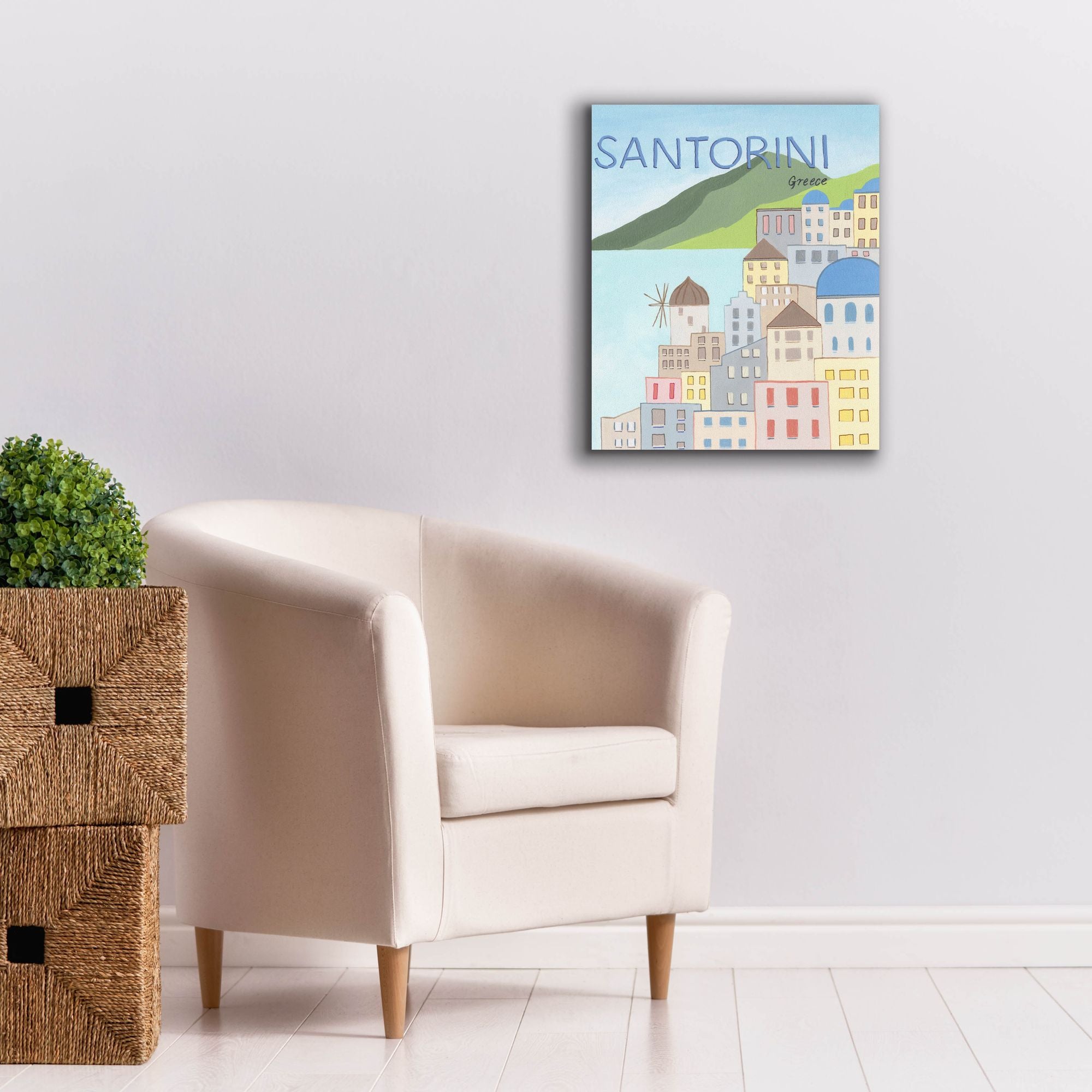 'Living by the Sea II' by Regina Moore, Canvas Wall Art,20 x 24