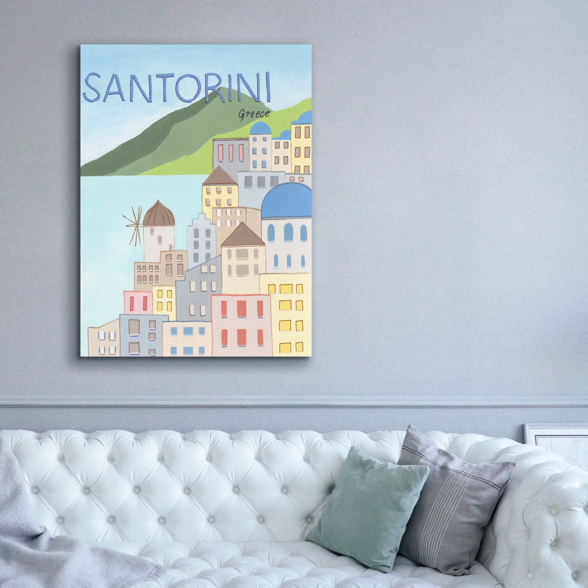 'Living by the Sea II' by Regina Moore, Canvas Wall Art,40x54