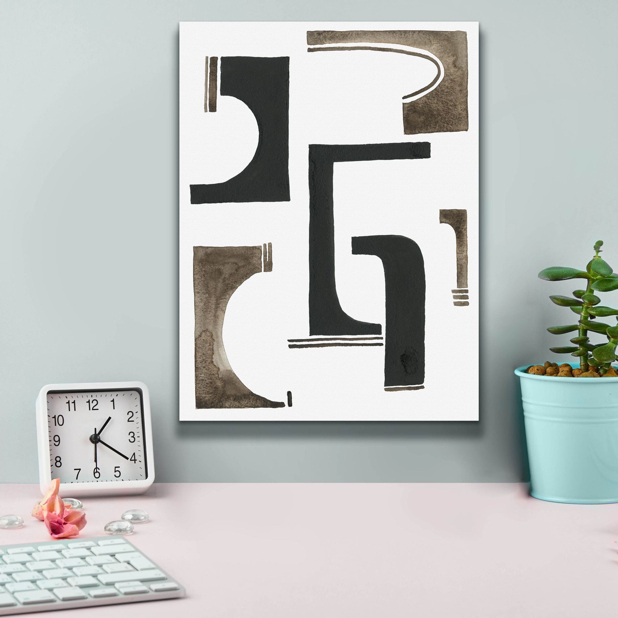 'Midway I' by Regina Moore, Canvas Wall Art,12 x 16
