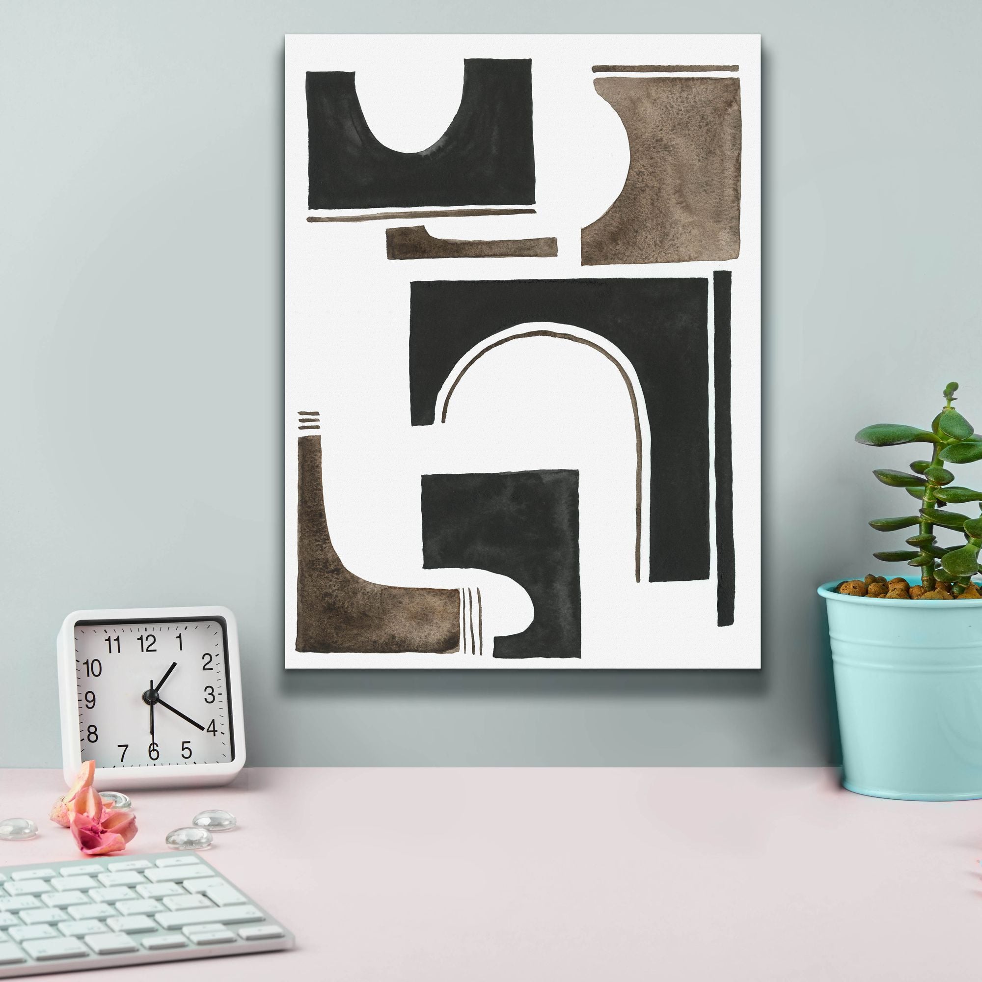 'Midway II' by Regina Moore, Canvas Wall Art,12 x 16