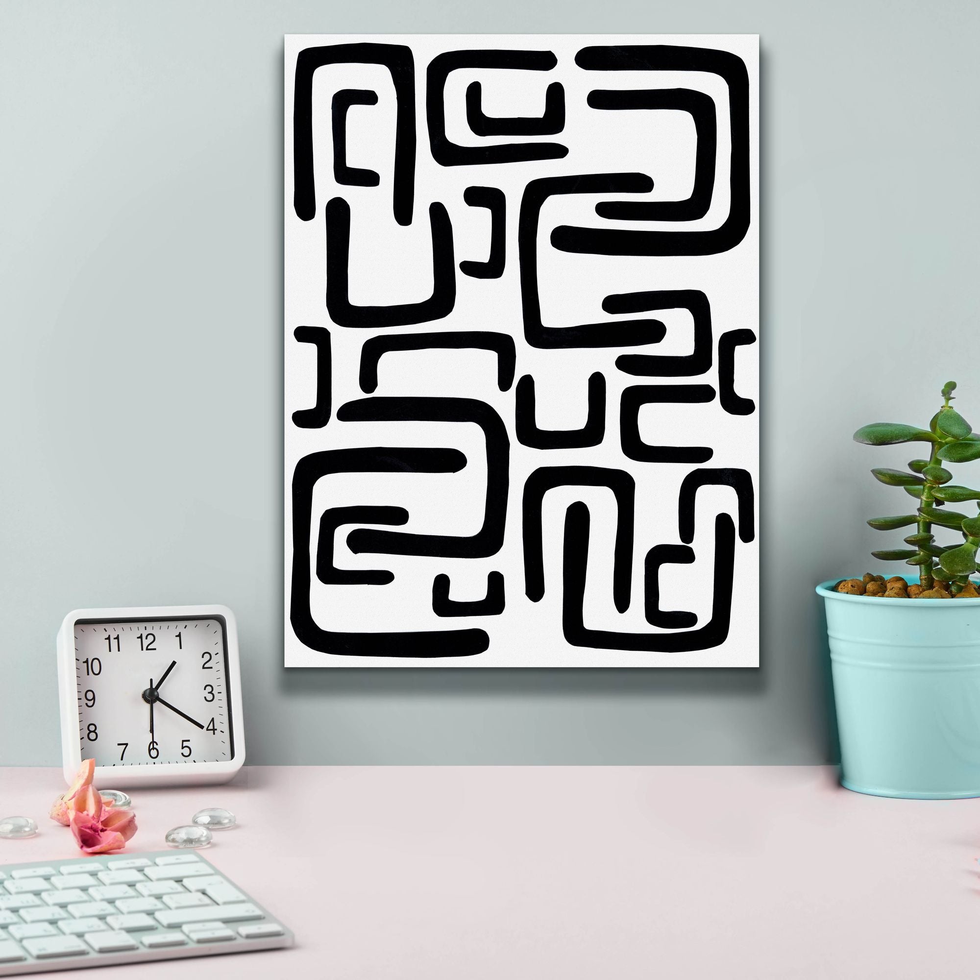 'Shuffle II' by Regina Moore, Canvas Wall Art,12 x 16