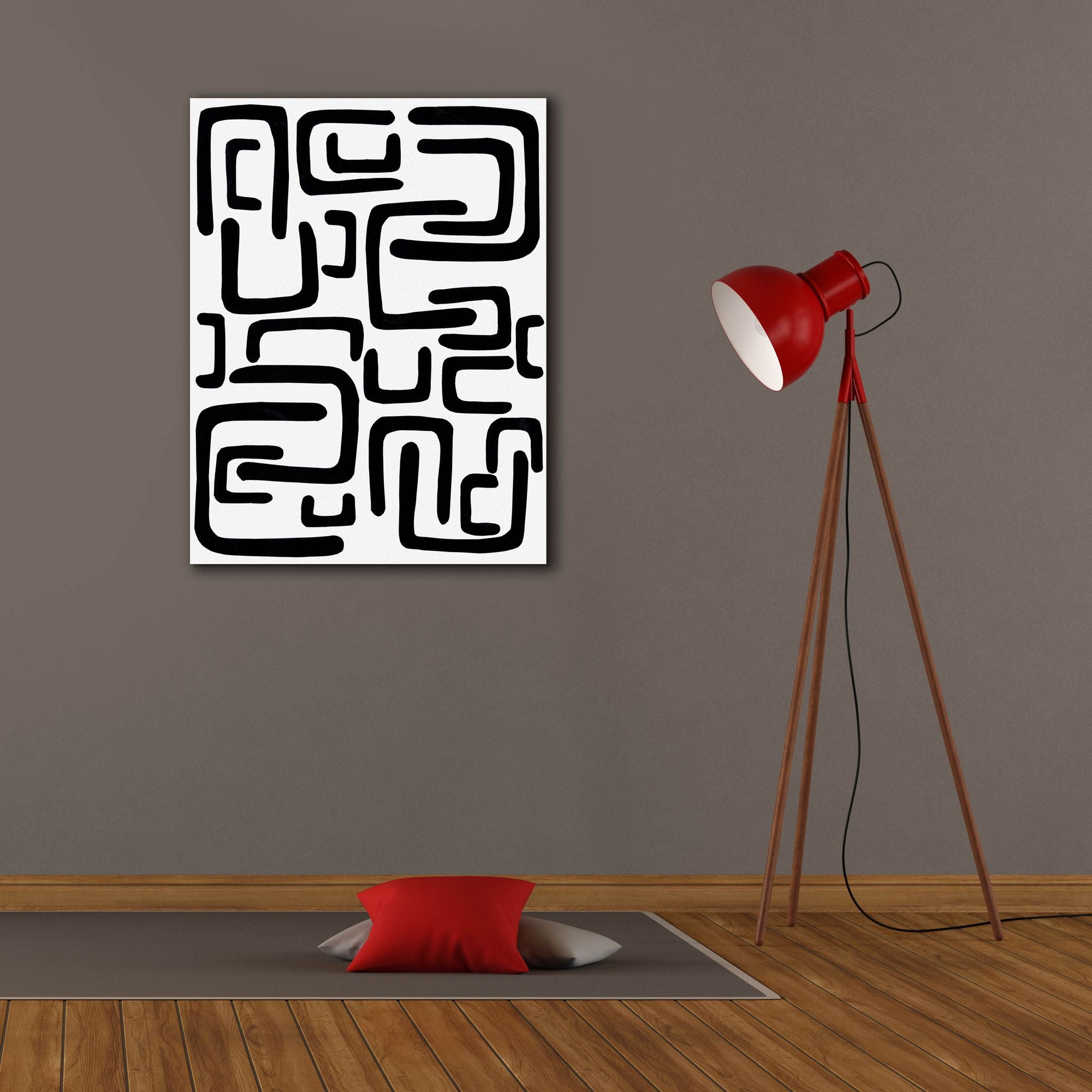 'Shuffle II' by Regina Moore, Canvas Wall Art,26 x 34