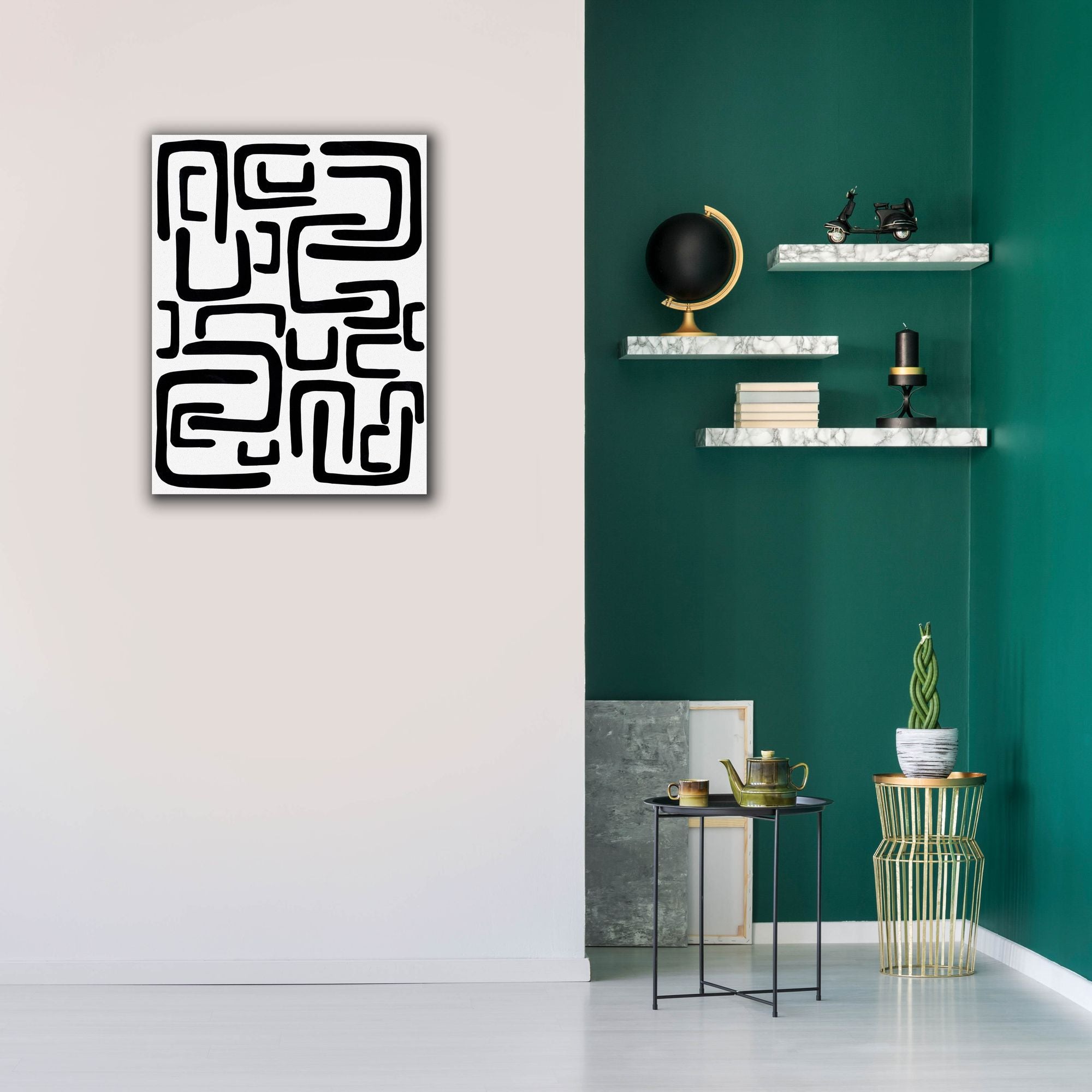 'Shuffle II' by Regina Moore, Canvas Wall Art,26 x 34