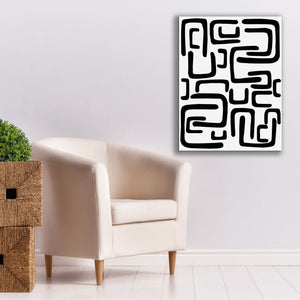 'Shuffle II' by Regina Moore, Canvas Wall Art,26 x 34