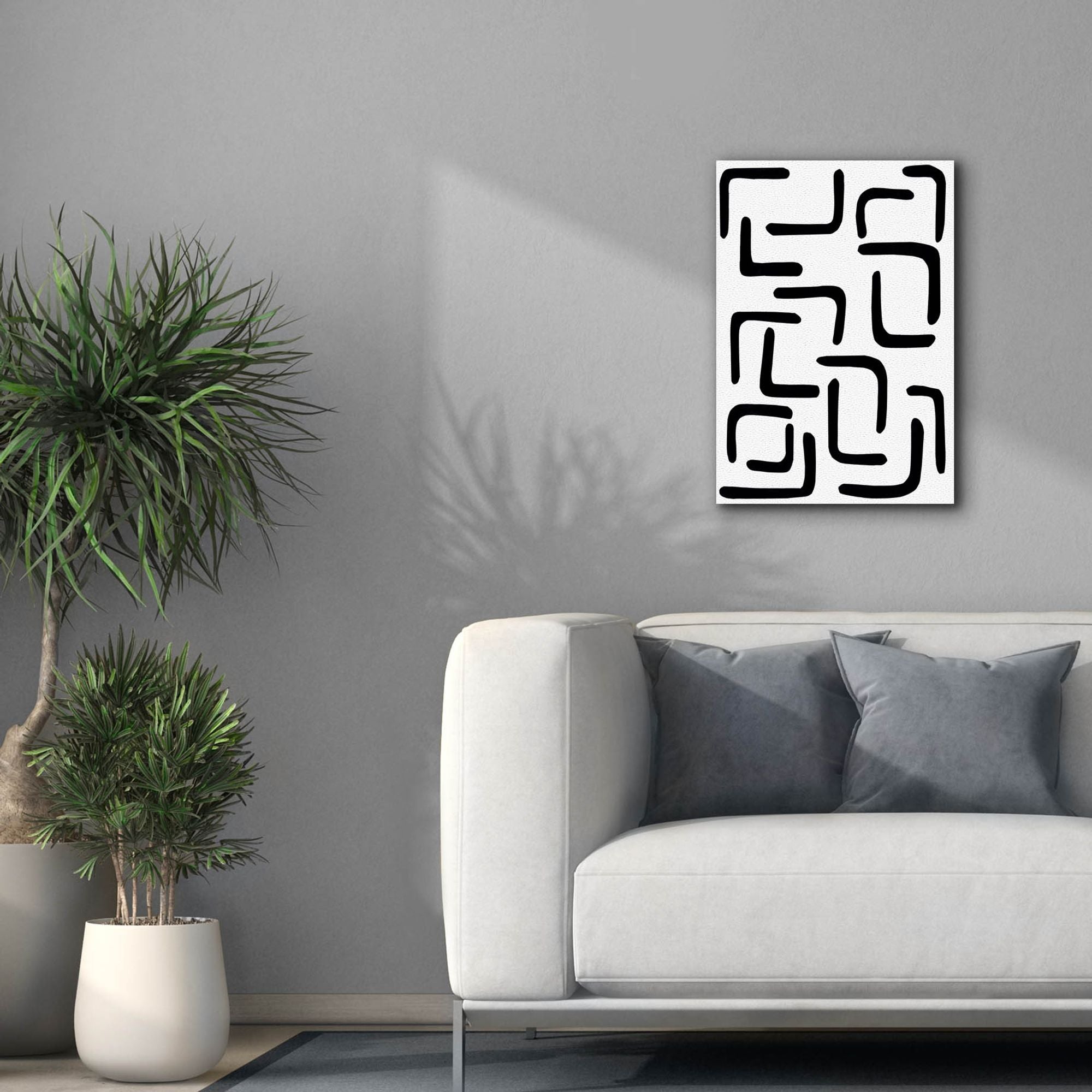 'Shuffle III' by Regina Moore, Canvas Wall Art,18 x 26