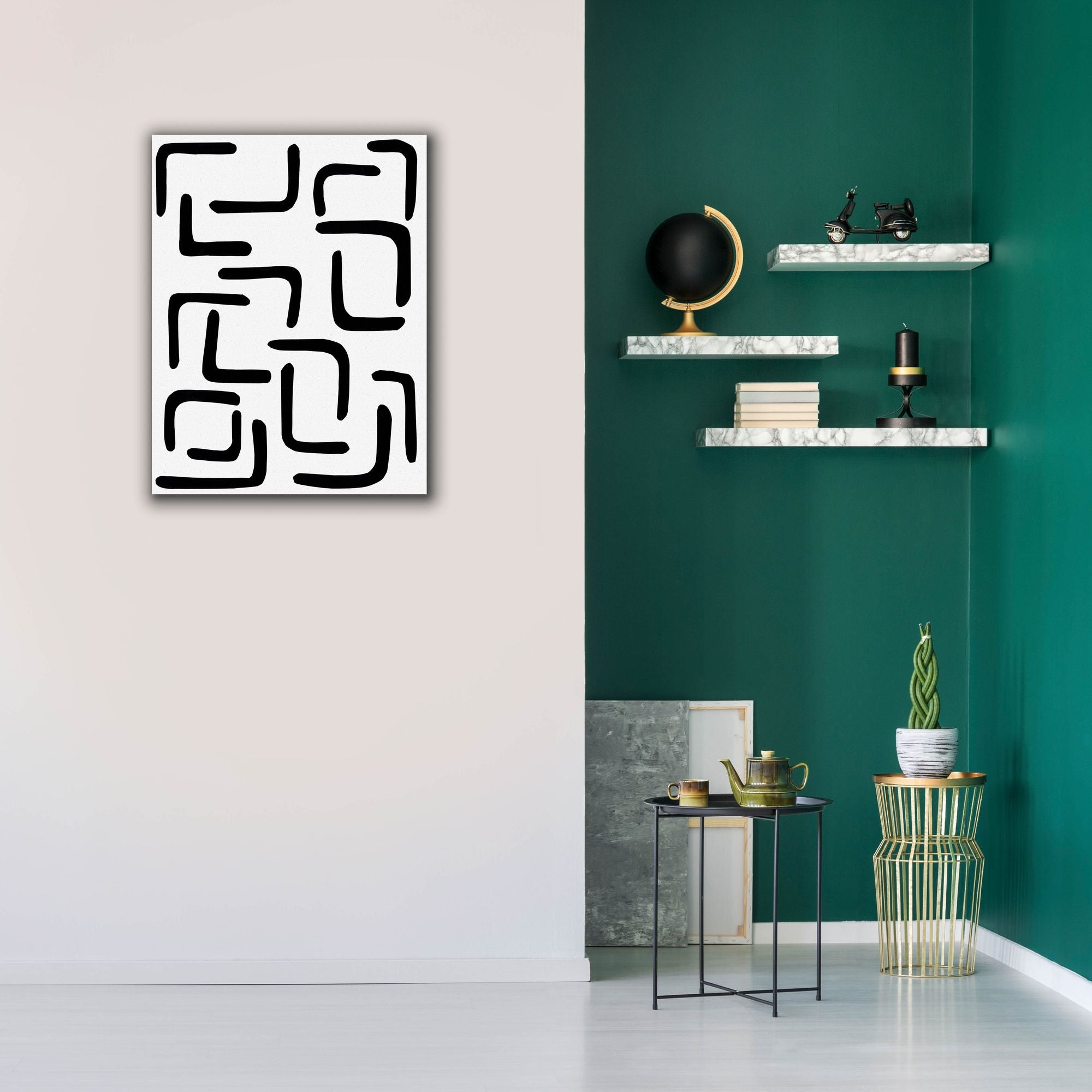 'Shuffle III' by Regina Moore, Canvas Wall Art,26 x 34