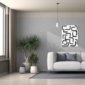 'Shuffle III' by Regina Moore, Canvas Wall Art,26 x 34
