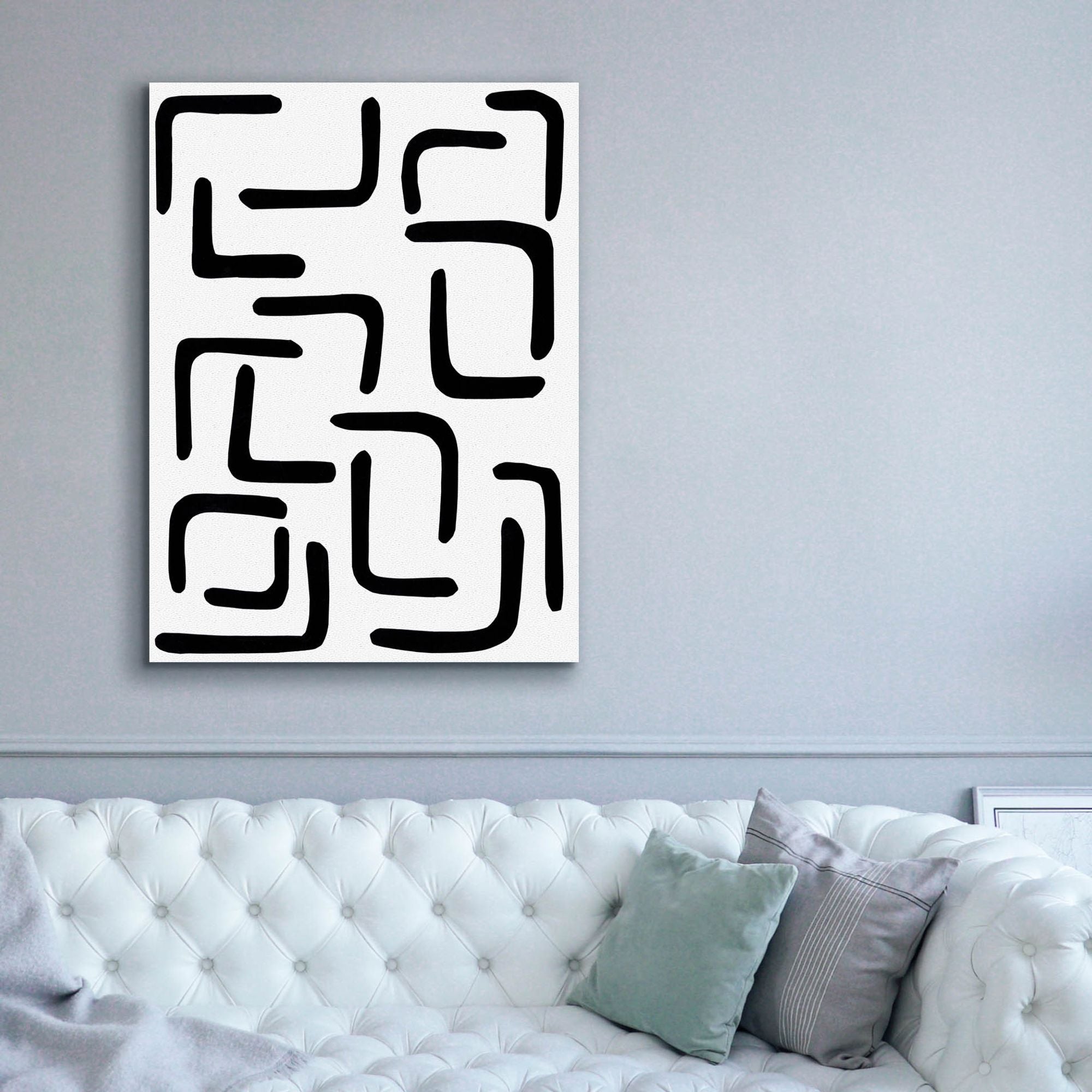 'Shuffle III' by Regina Moore, Canvas Wall Art,40x54