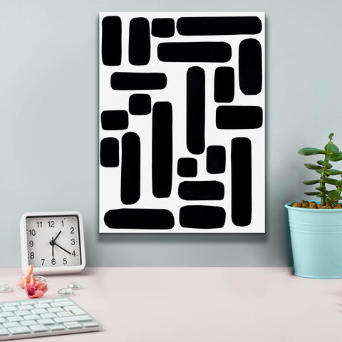 Image of 'Shuffle IV' by Regina Moore, Canvas Wall Art,12 x 16